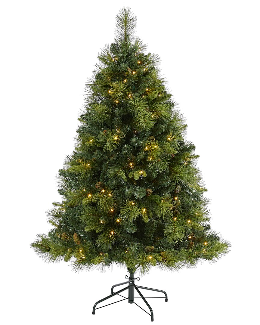 Nearly Natural 5ft. North Carolina Mixed Pine Artificial Christmas Tree In Green