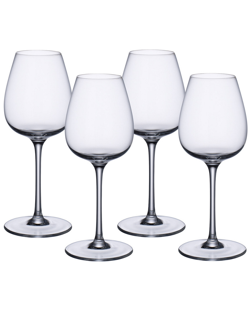 Shop Villeroy & Boch Purismo Set Of 4 Wine Goblets