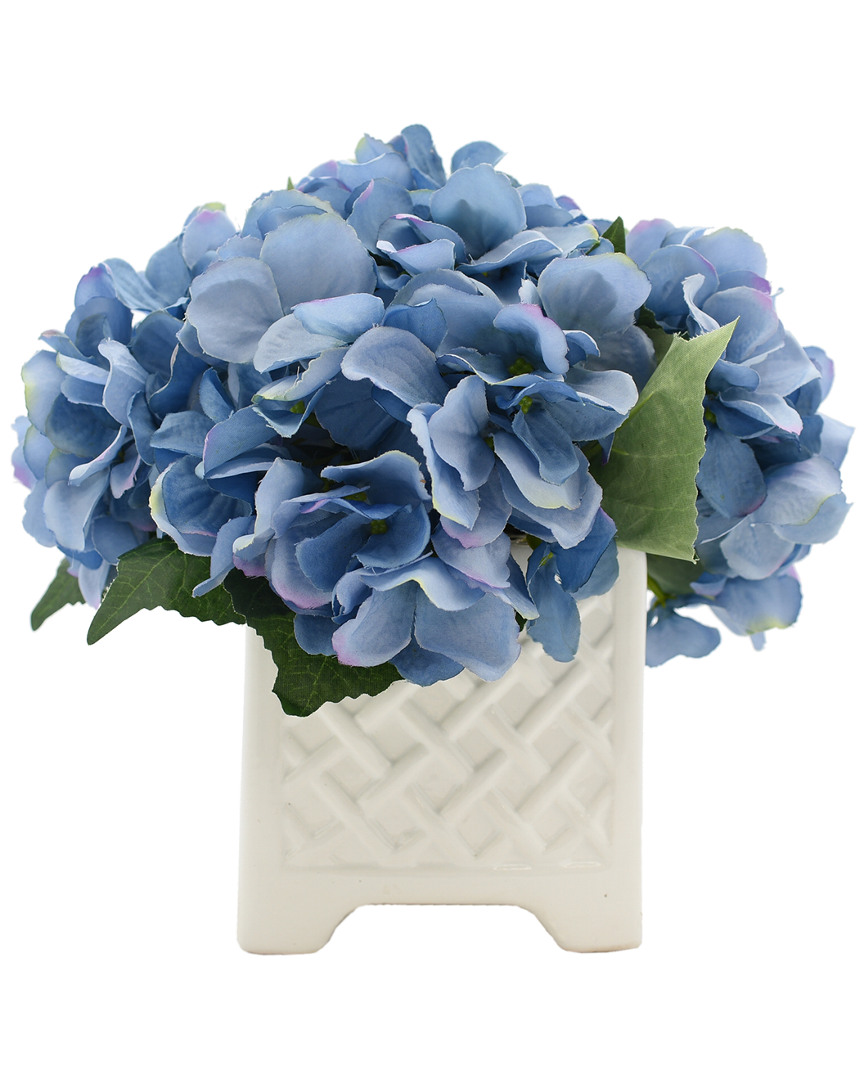Creative Displays Blue Hydrangea Floral Arrangement