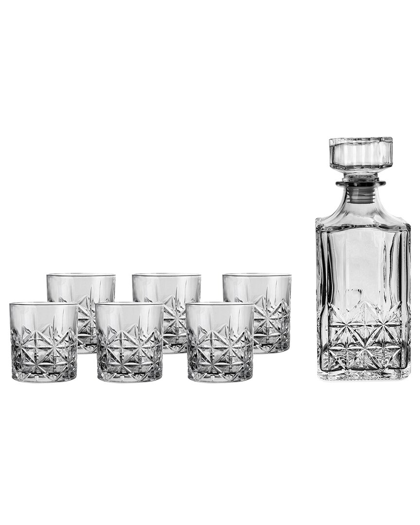 Fifth Avenue Crystal Fifth Avenue Louisville 7pc Whiskey Set