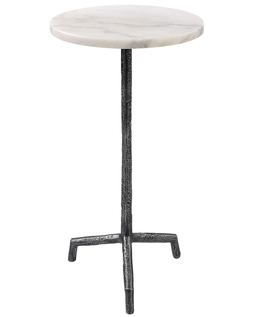Uttermost Puritan Marble Drink Table
