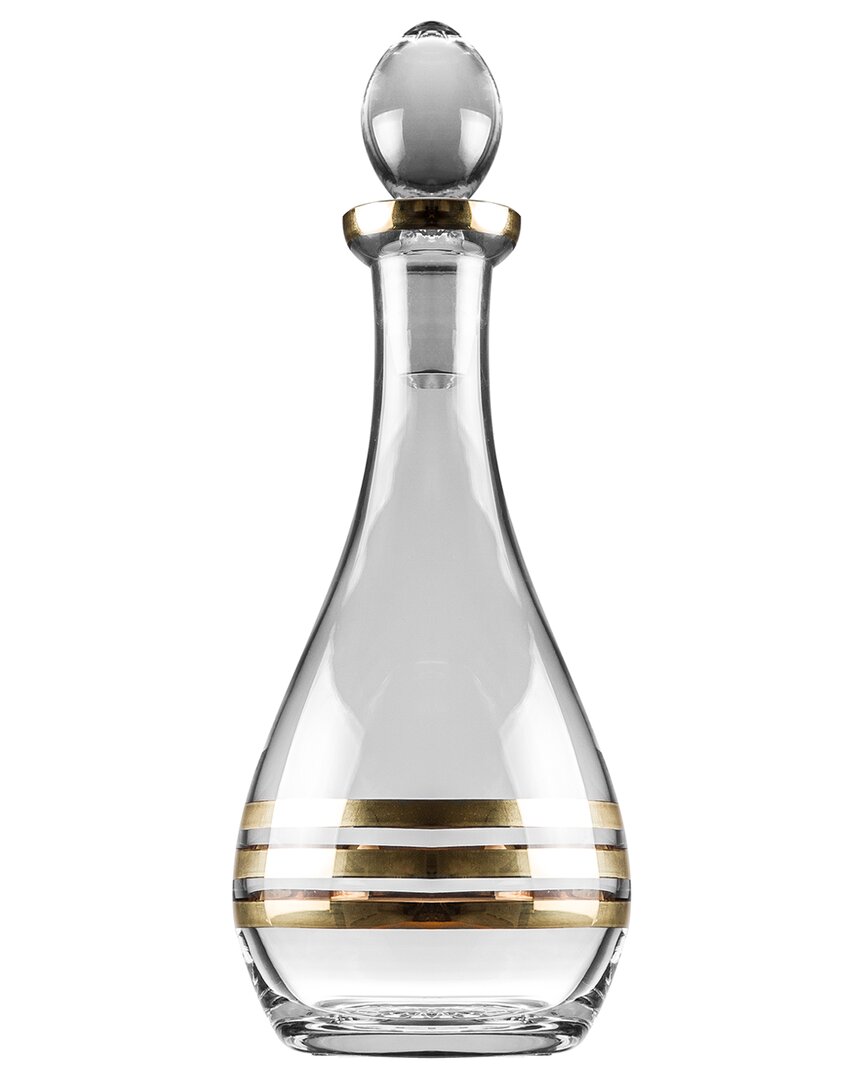 Shop Barski 48oz Wine Decanter With Stopper In Clear