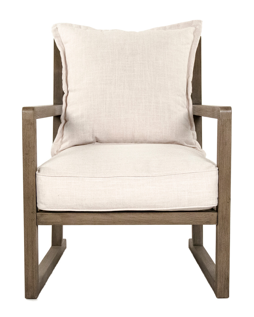 Zentique Meredith Club Chair In Brown