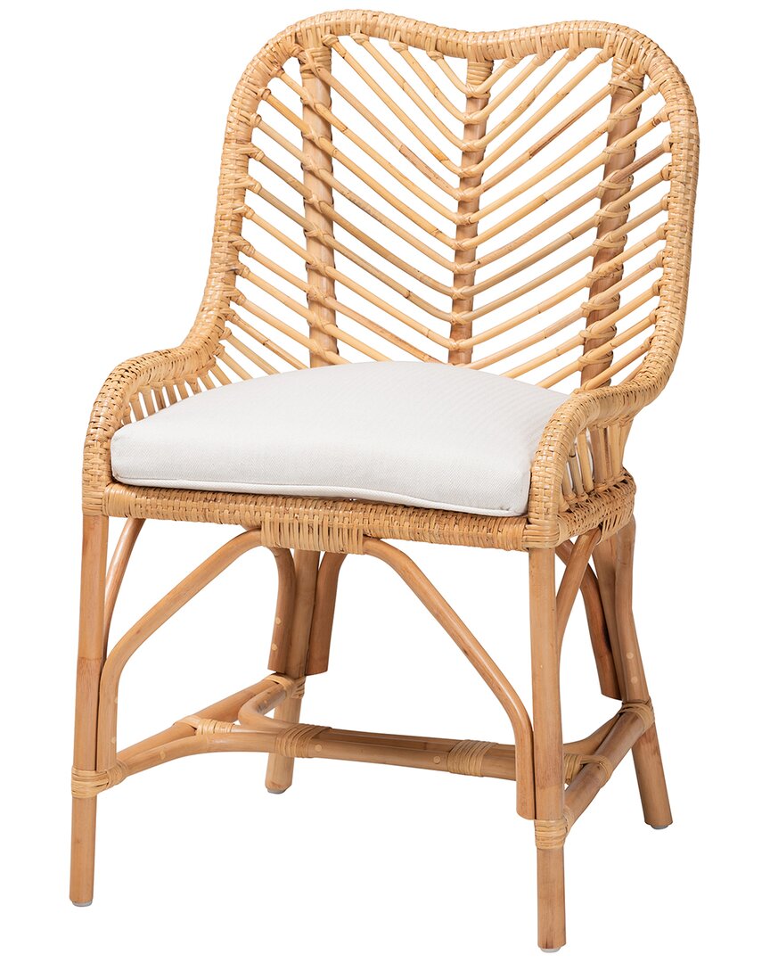 BAXTON STUDIO BAXTON STUDIO ARWEEN MODERN RATTAN DINING CHAIR