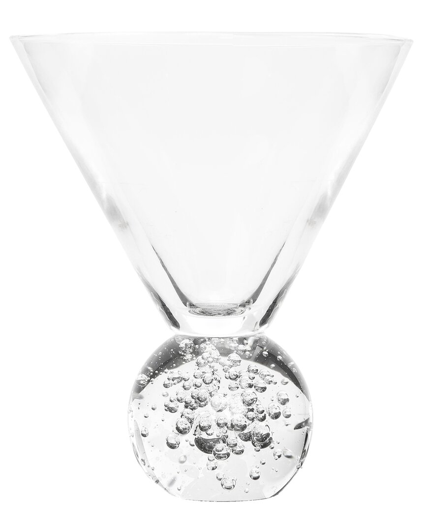 ALICE PAZKUS ALICE PAZKUS SET OF 4 DESSERT CUPS ON CRYSTAL BALL PEDESTAL