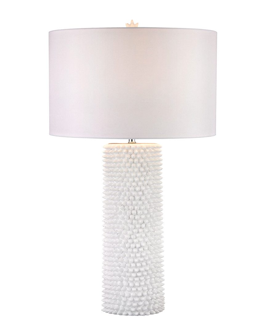 Artistic Home & Lighting Punk 1 Light Led Table Lamp In White