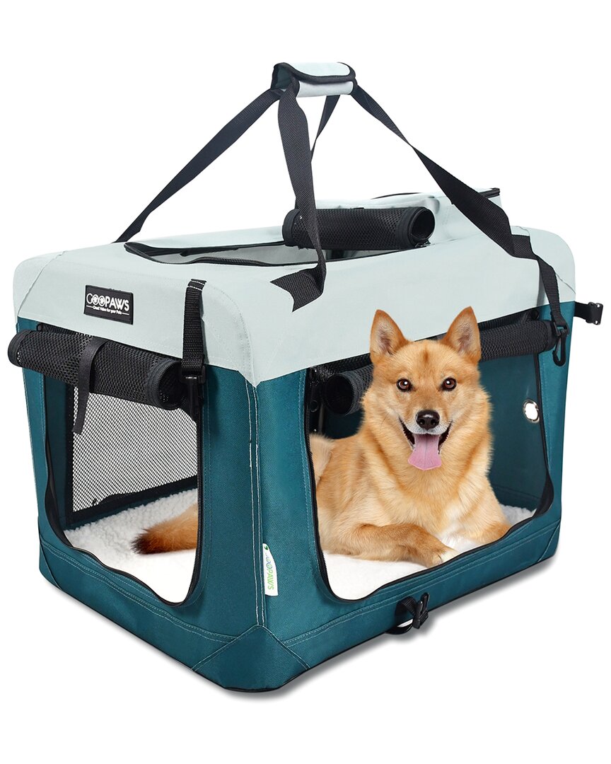 Jespet 3-door Large Collapsible Soft-sided Dog & Cat Crate