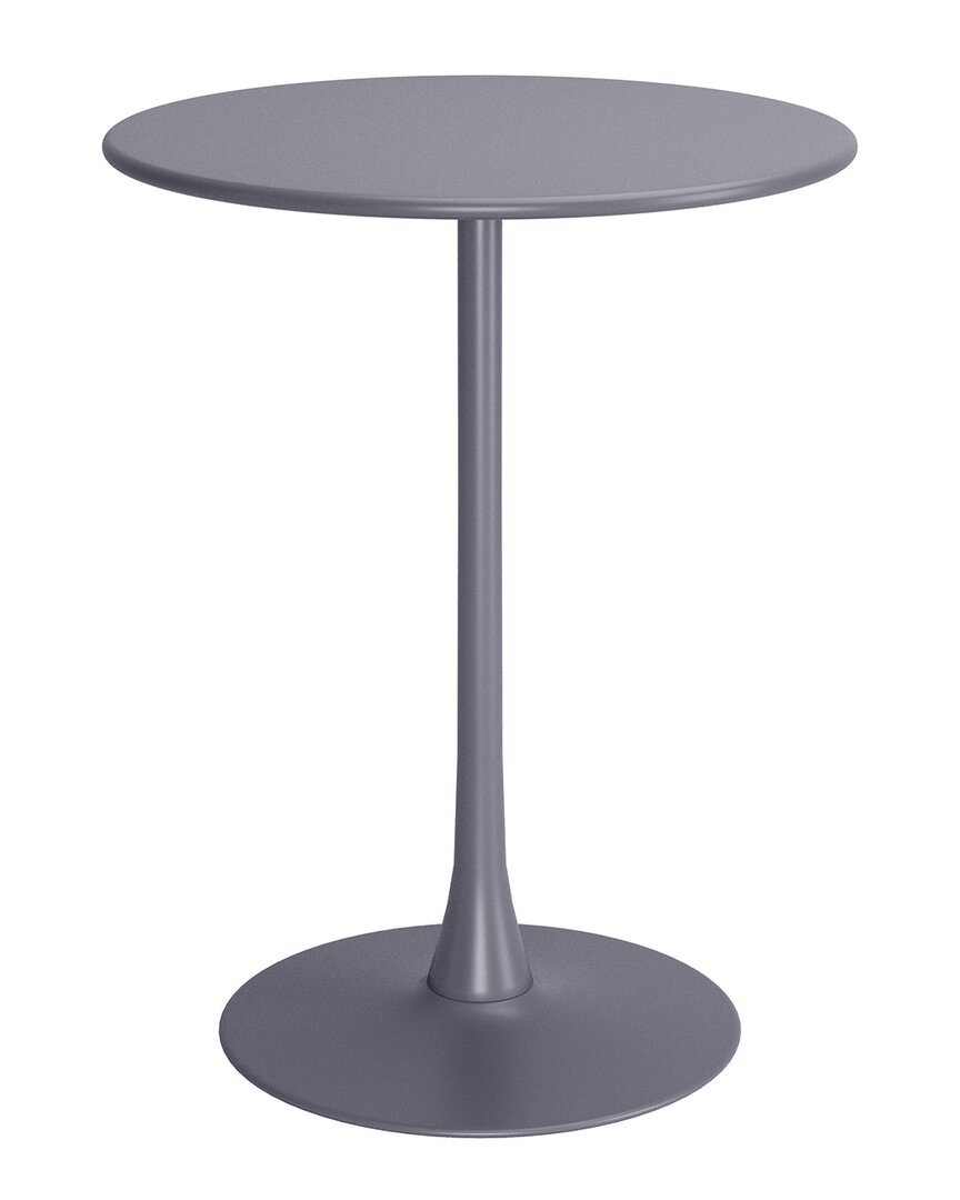 Shop Zuo Modern Soleil Outdoor Bar Table In Grey