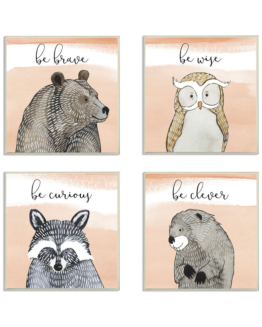 Stupell Brave Wise Curious Clever