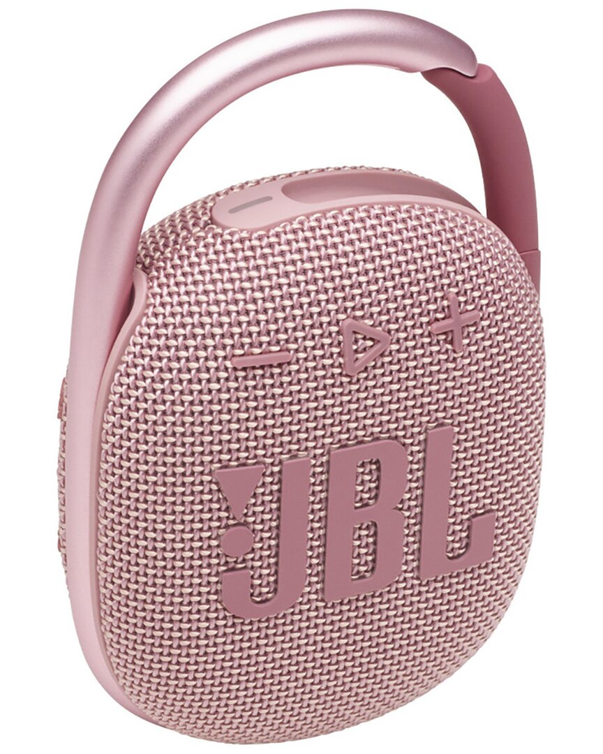 Jbl Clip 4 Ultra-portable Waterproof Speaker In Pink