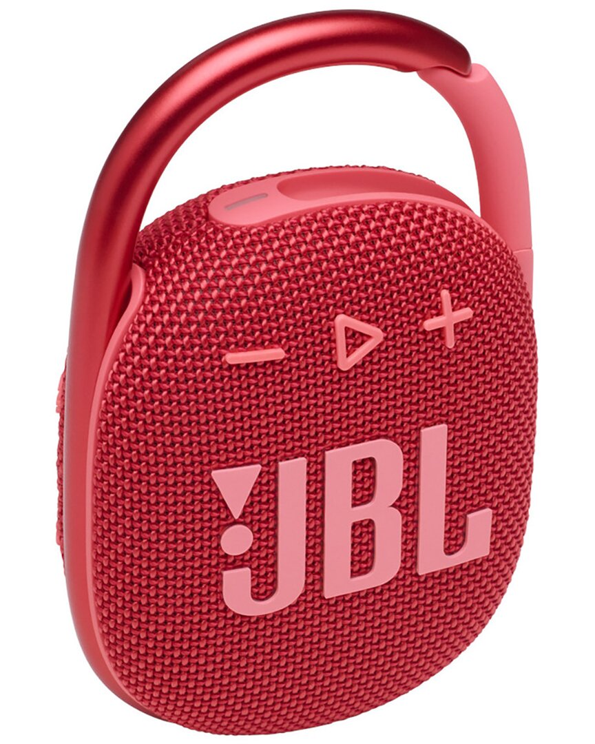 Jbl Clip 4 Ultra-portable Waterproof Speaker In Red