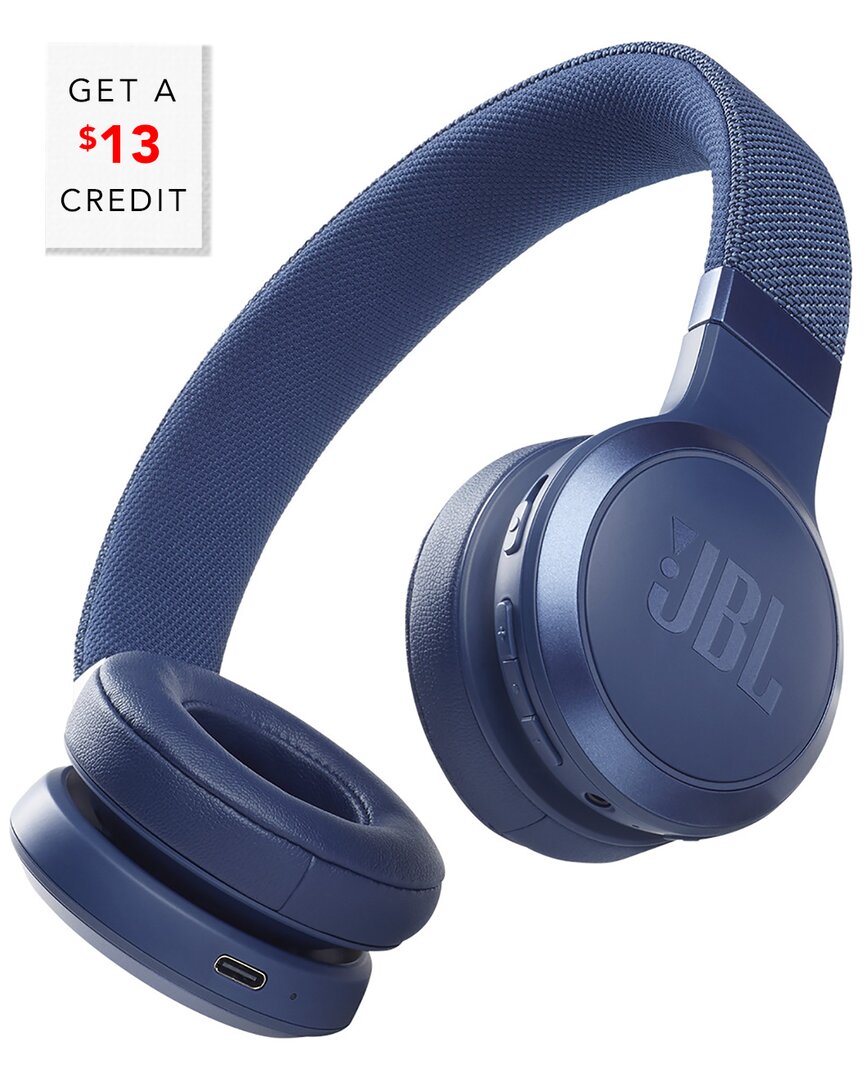 Jbl Live 460nc On-ear Noise Cancelling Headphones In Blue