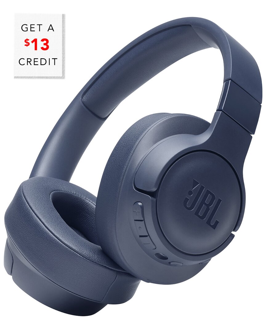Jbl Tune 760nc Lightweight Foldable Over-ear Wireless Headphones With Anc In Blue