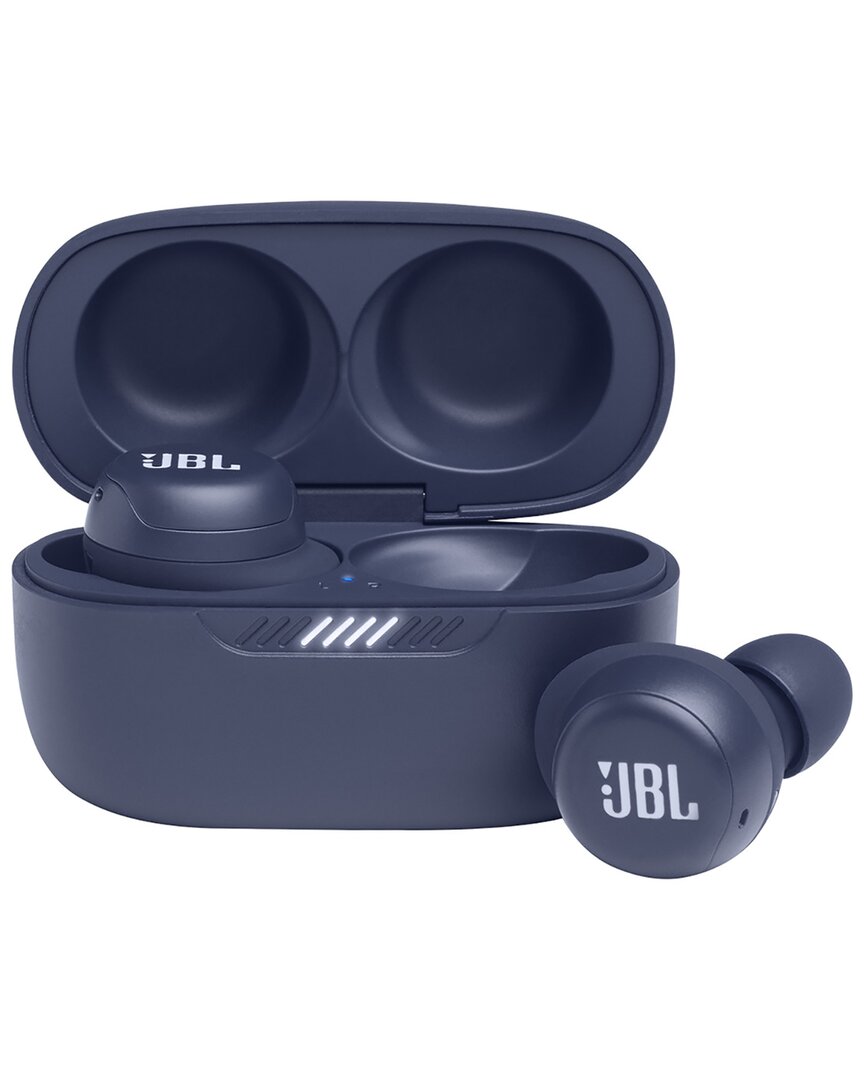 Jbl Live Free Nc+ Tws Noise Cancelling Earbuds In Blue