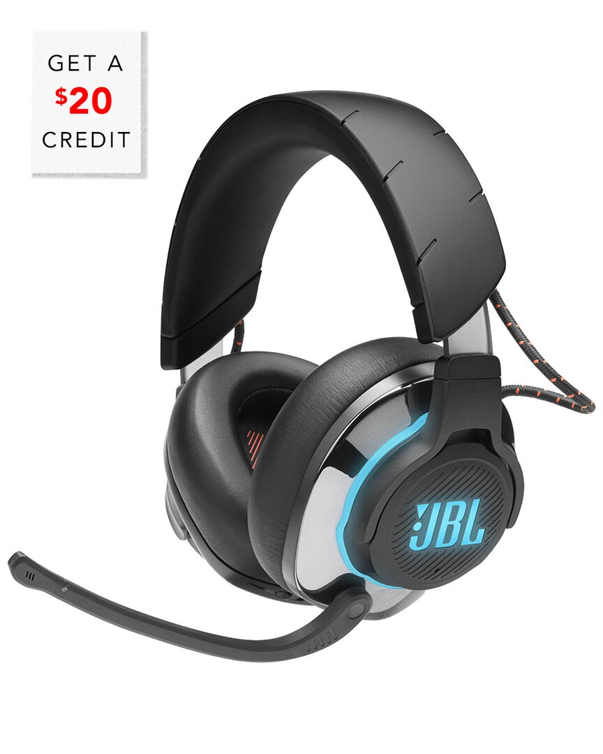 Jbl Quantum 810 Noise Cancelling Wireless Bluetooth Over Ear Gaming Headset In Black