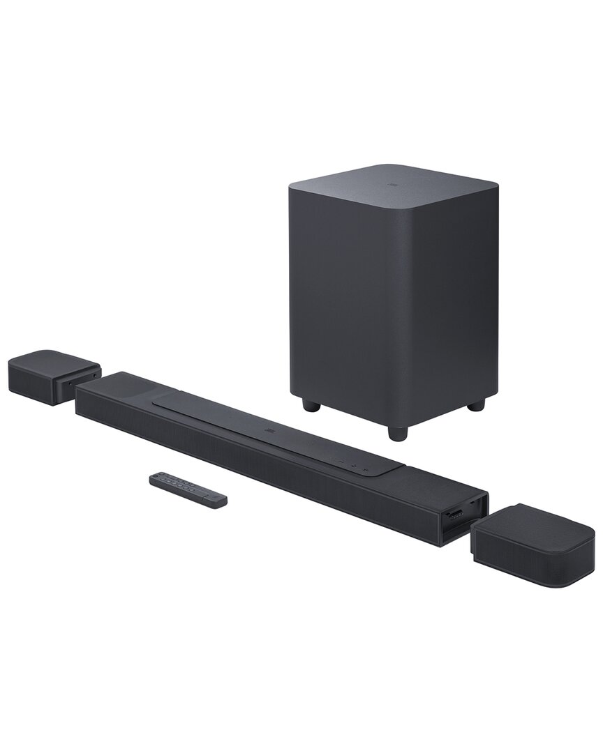 Jbl Bar 1000 7.1.4 Channel Soundbar With Detachable Surround Speakers & Subwoofer In Black