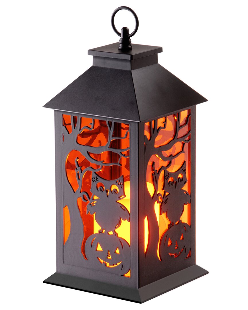 NATIONAL TREE COMPANY NATIONAL TREE COMPANY 12IN HALLOWEEN JACK-O-LANTERN WITH CANDLE