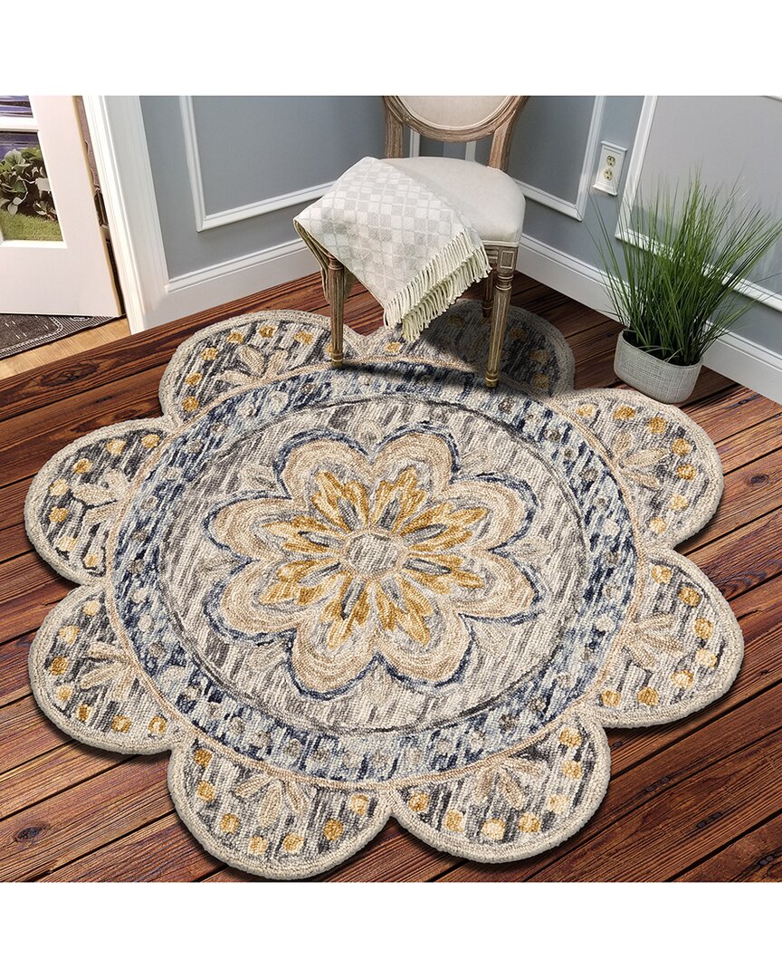 Lr Home Daleyza Hand-tufted Modern Area Rug In Beige