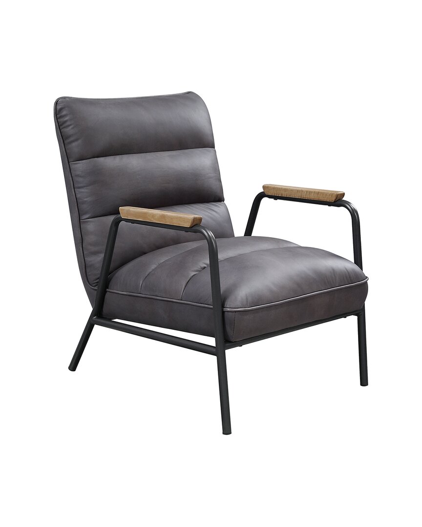 Acme Furniture Accent Chair In Gray