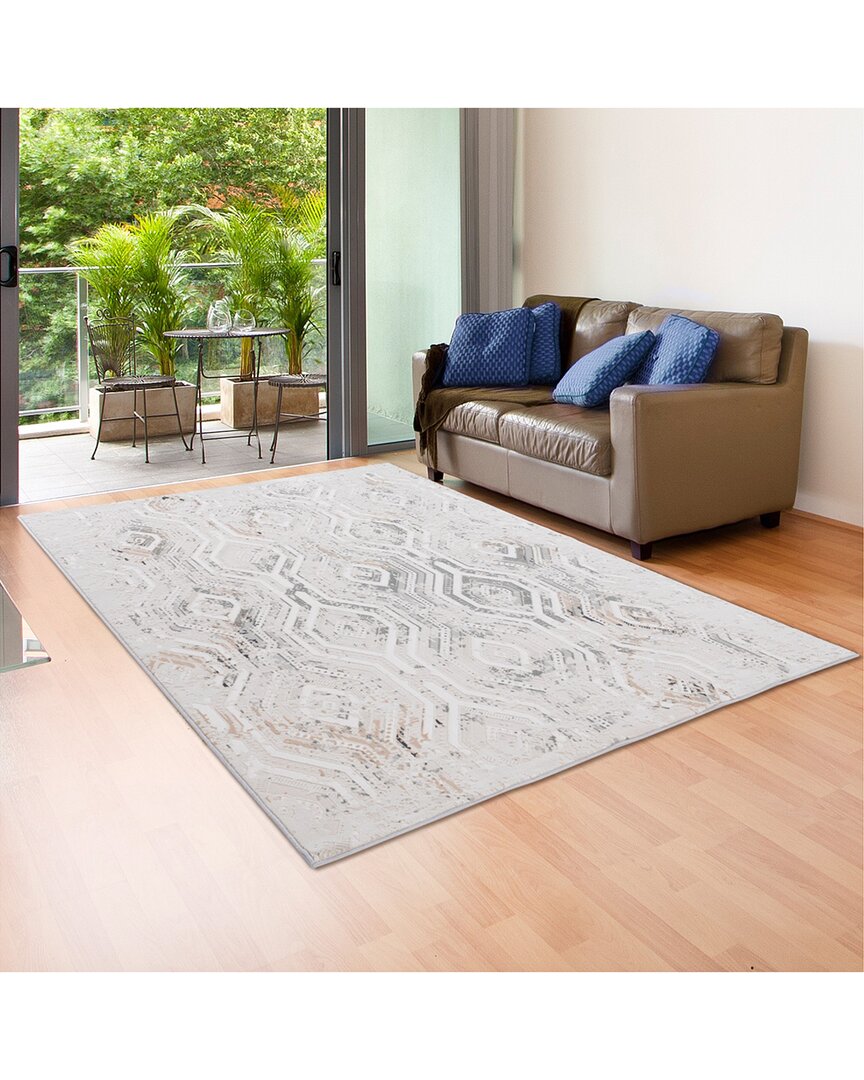 Lr Home Madelyn Contemporary Area Rug In Cream