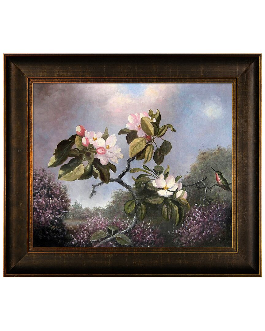La Pastiche Apple Blossoms Canvas Art Print In Multicolor