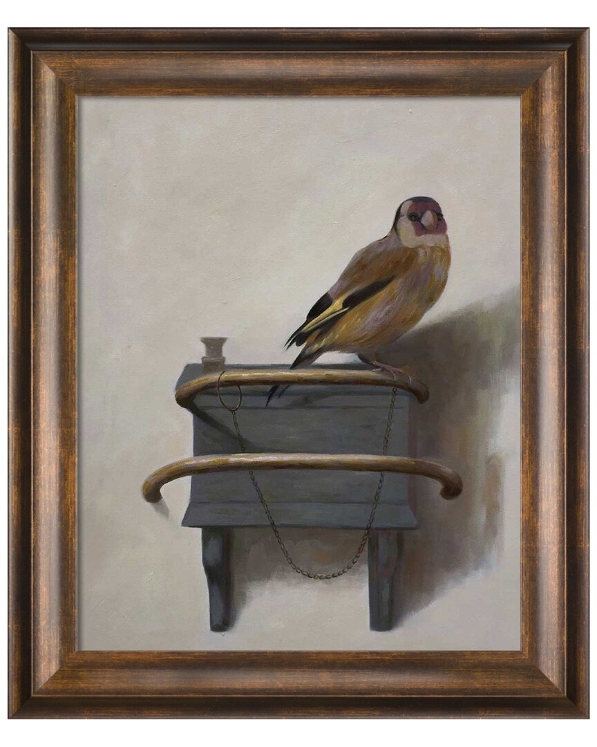 La Pastiche The Goldfinch Canvas Art Print In Multicolor