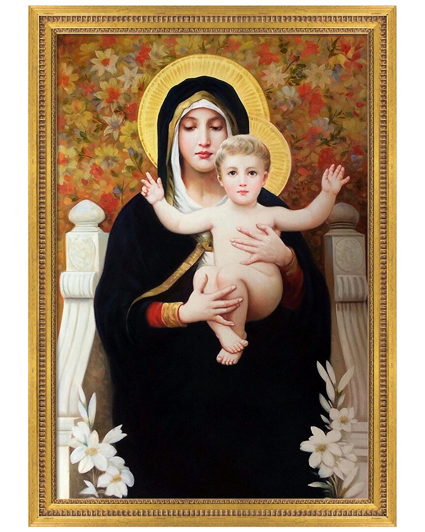 La Pastiche The Madonna Canvas Art Print In Multicolor