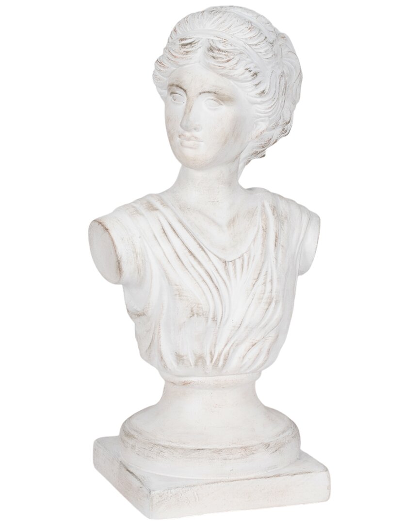 Sagebrook Home 20in Venus Bust In White