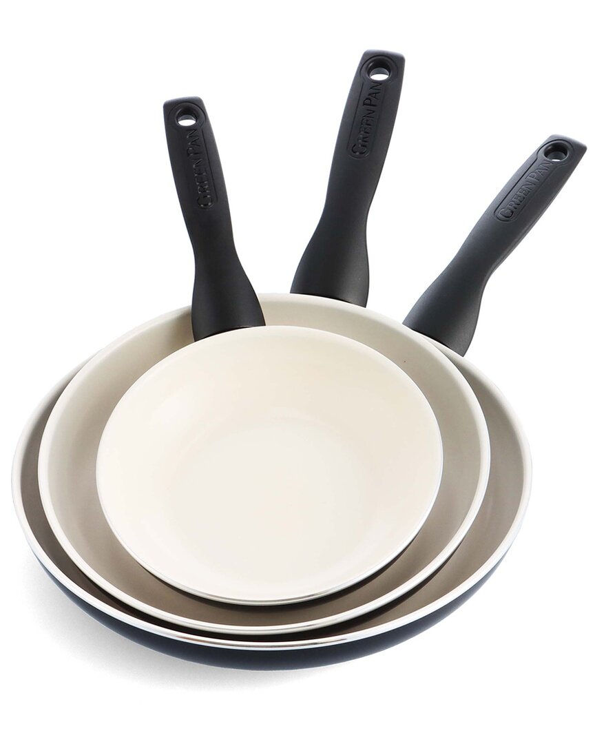 Greenpan Rio Set Of 3 Frying Pan Skillets