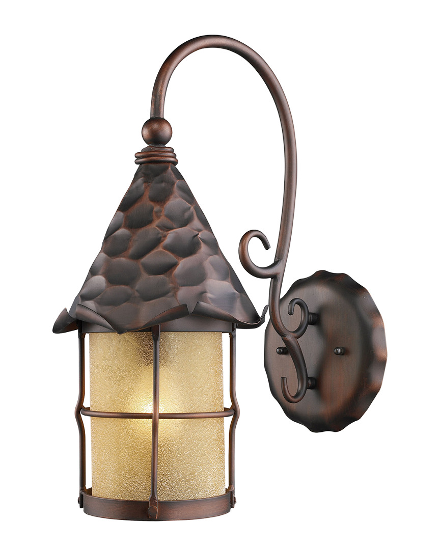 Artistic Home & Lighting Rustica 1-light Outdoor Wall Sconce