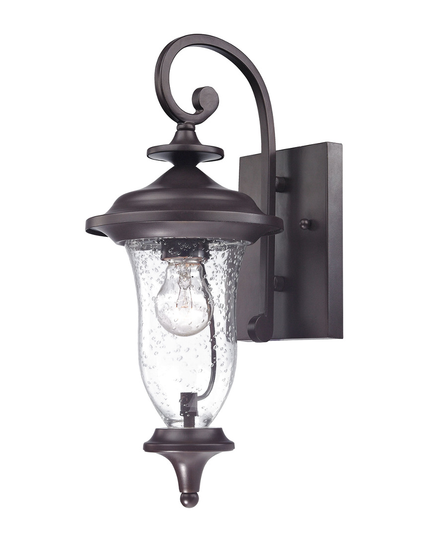 Artistic Home & Lighting Trinity 1-light Outdoor Wall Sconce In Gray