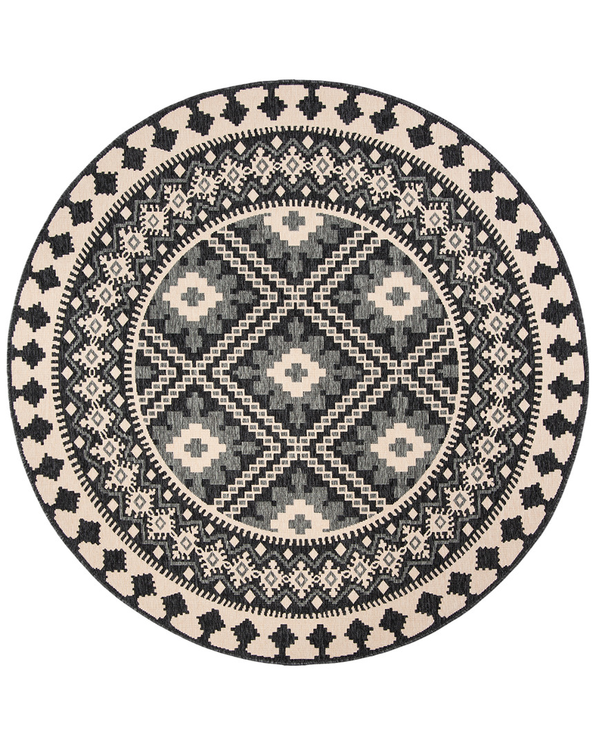 Safavieh Dnu  Veranda Indoor/outdoor Rug In Ivory