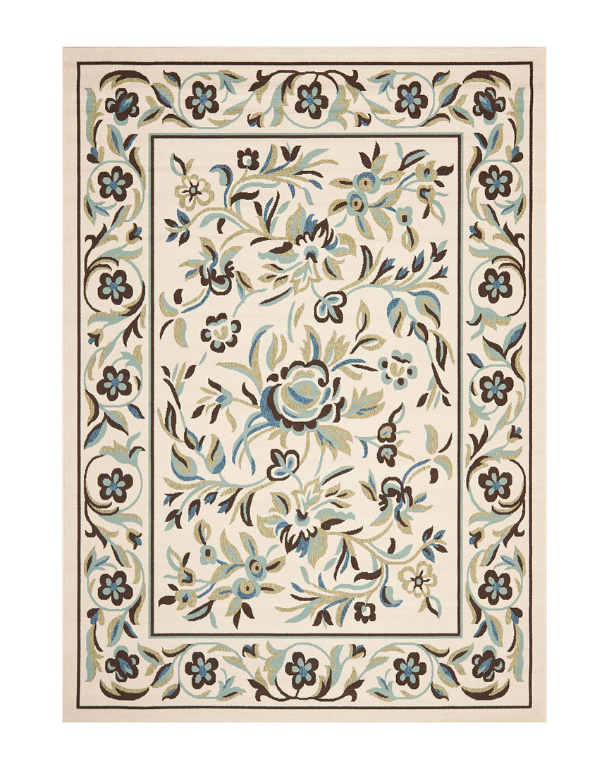Safavieh Dnu  Veranda Indoor/outdoor Rug In Cream