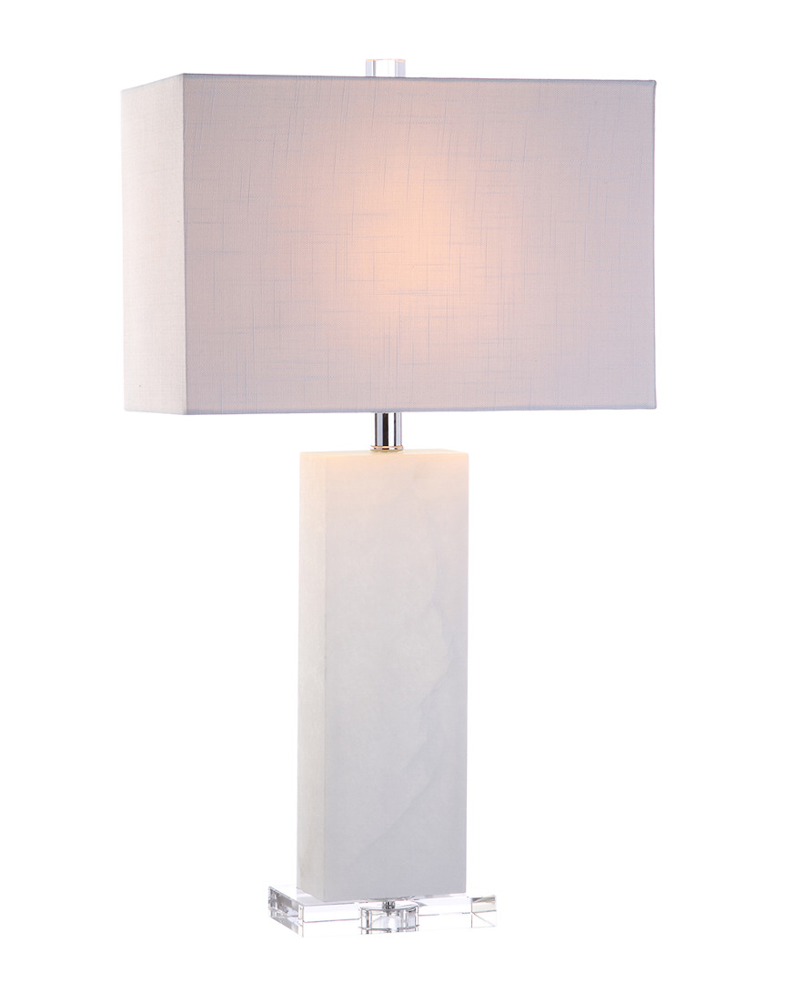 Jonathan Y Designs Tiggie 27in Alabaster Table Lamp