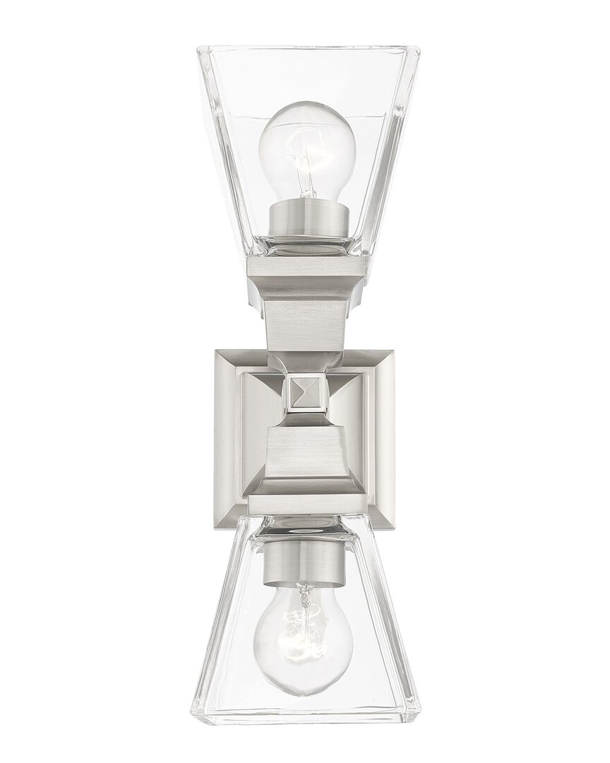 Livex Lighting 2-light Brushed Nickel Sconce