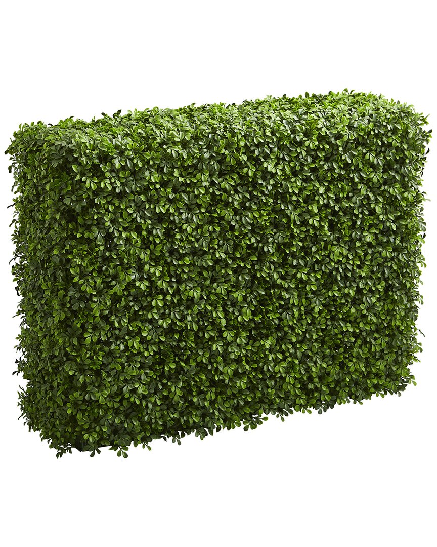 Nearly Natural 39in Boxwood Artificial Hedge In Green