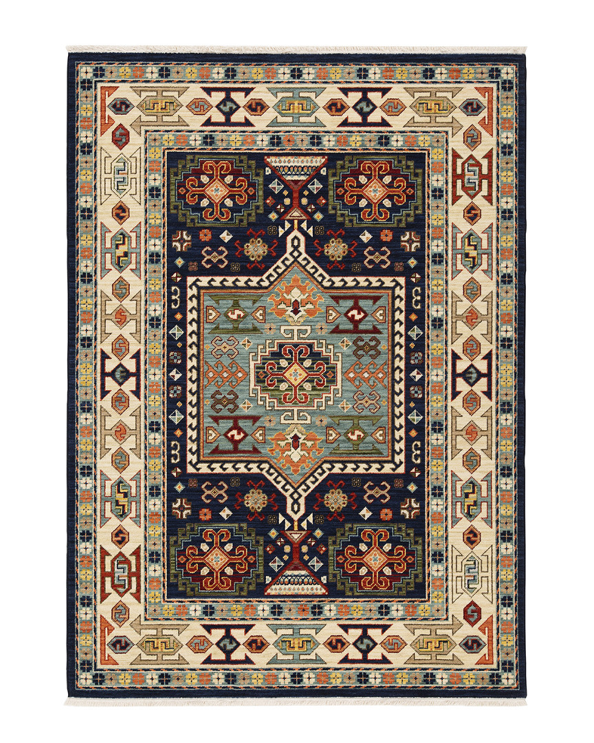 Stylehaven Lakeview Traditional Wool-blend Rug In Red