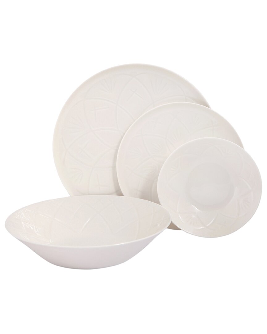 Porland Christina 4pc Place Setting With Serving Bowl