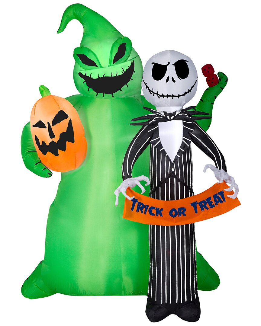 National Tree Company 78in Jack Skellington And Oogie Boogie In Green
