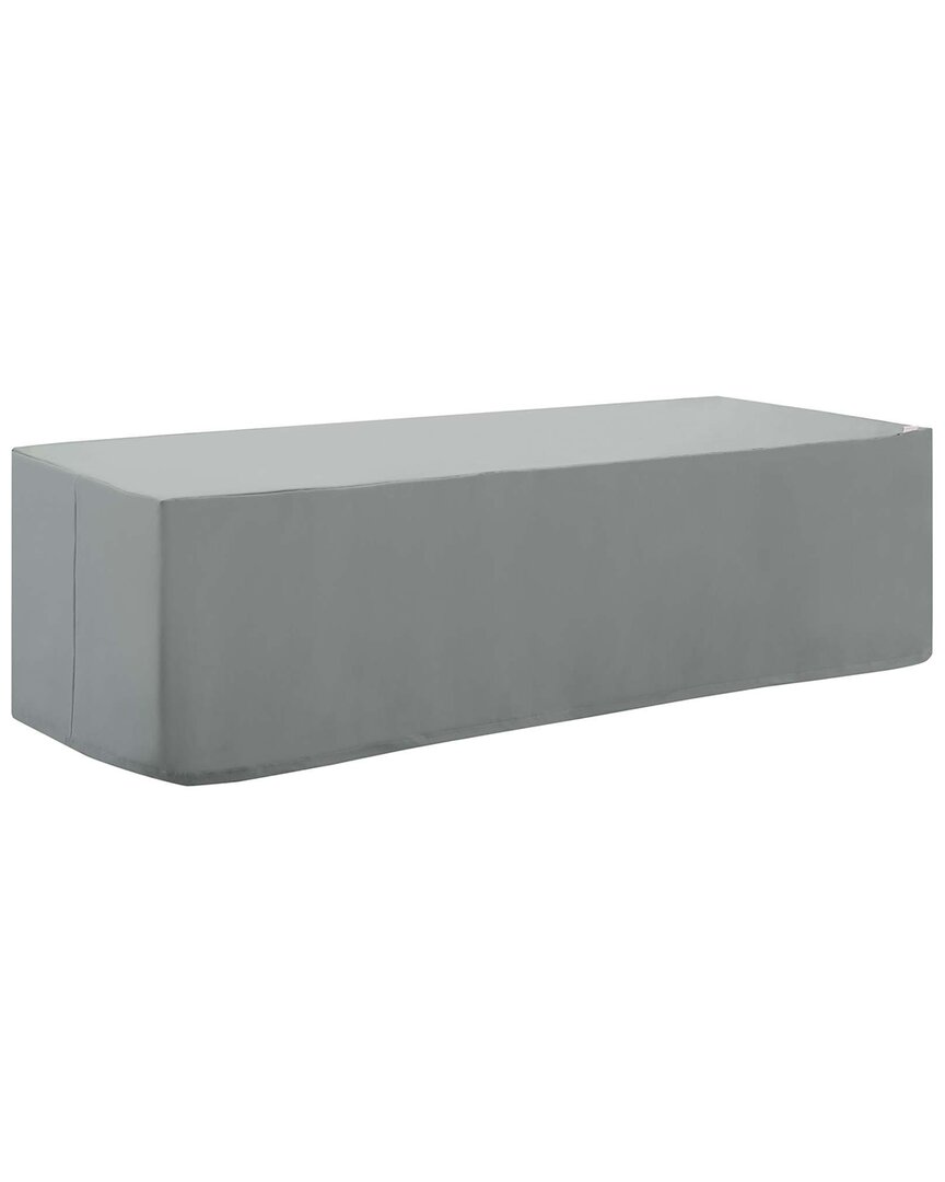 Modway Immerse Convene/sojourn/summon Chaise Or Sofa Outdoor Patio Furniture Cover In Grey