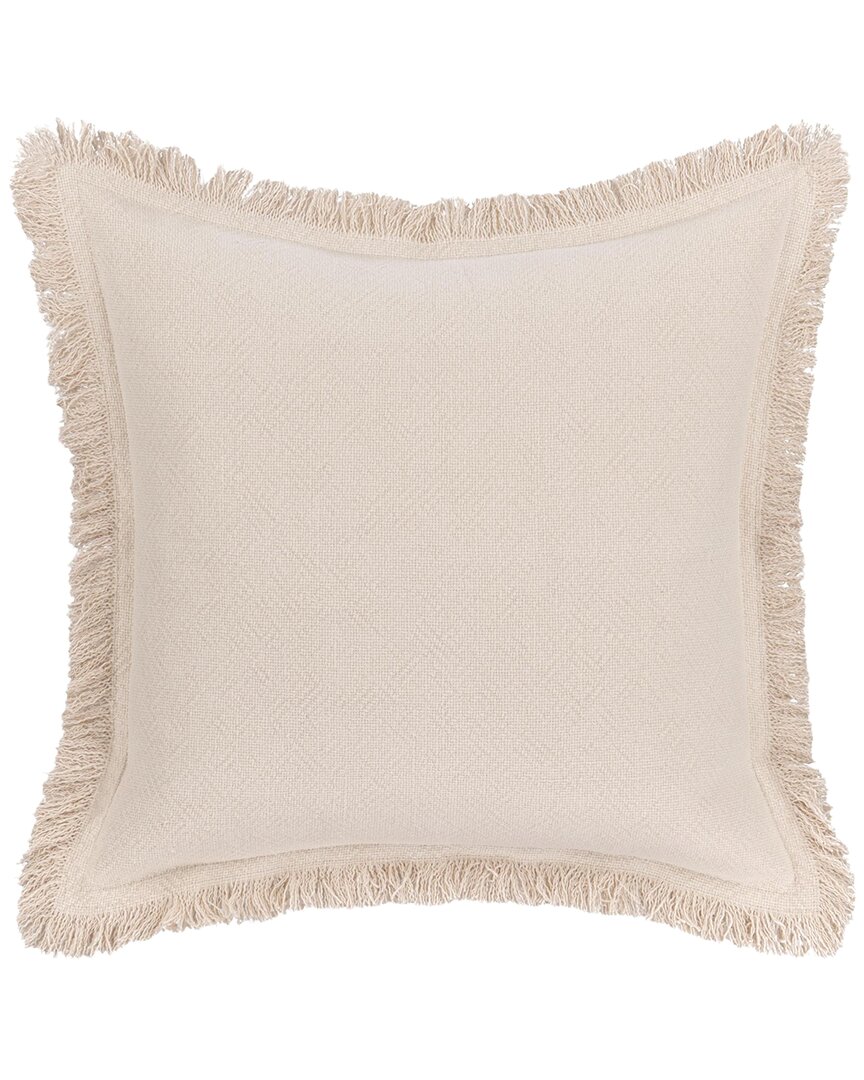 Classic Home Textured Woven Lauren Throw Pillow