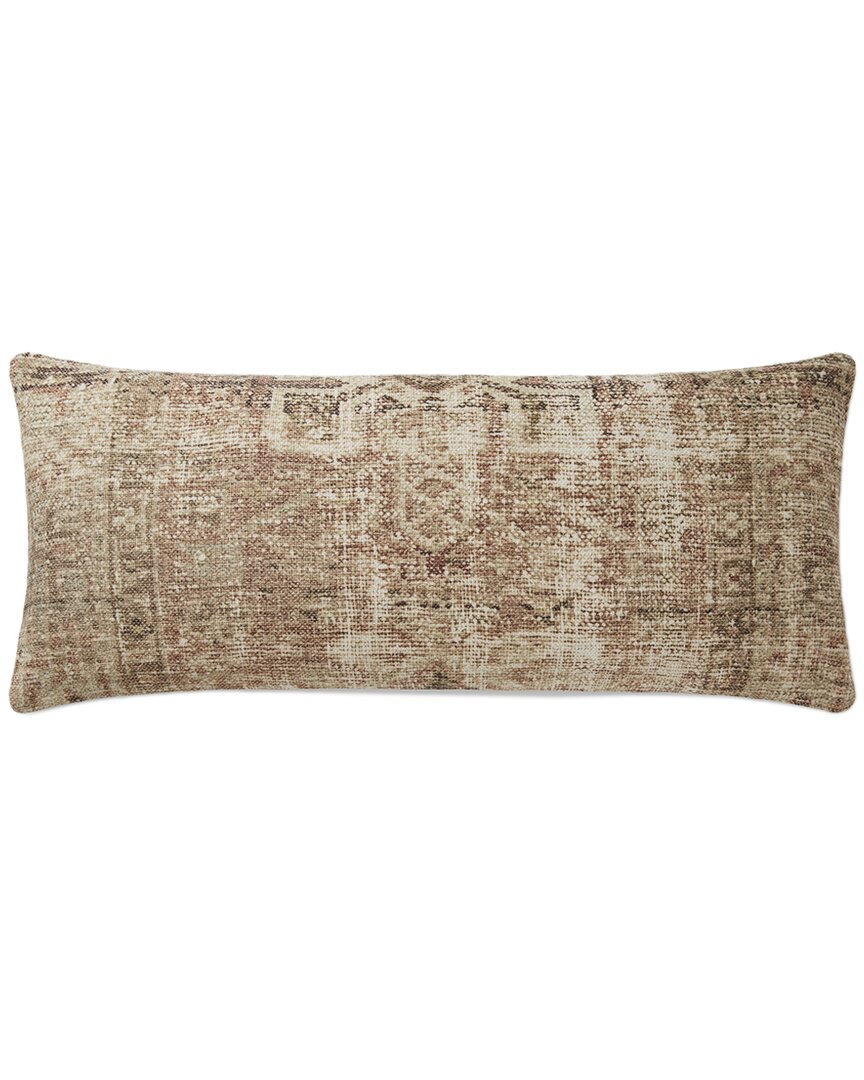 Loloi 13in X 35in Cover With Poly Pillow In Red