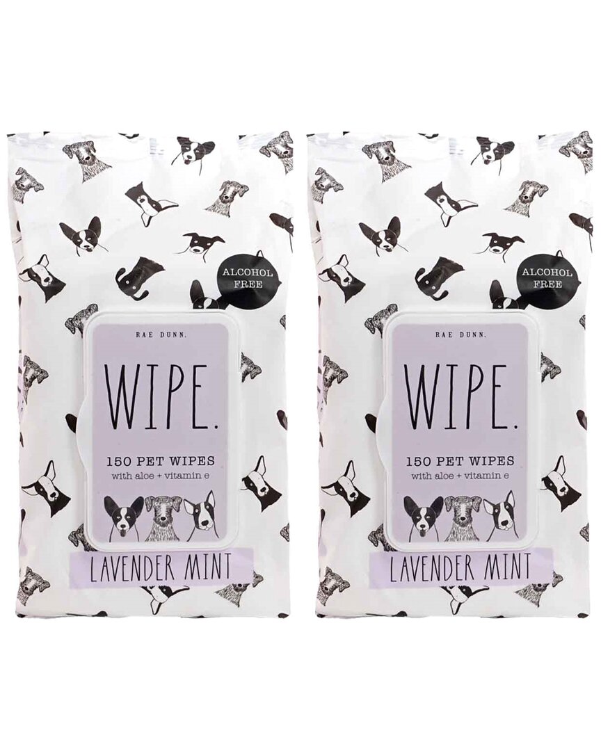 Rae Dunn Wipe. Lavender Mint Pet Wipes With Aloe & Vitamin E