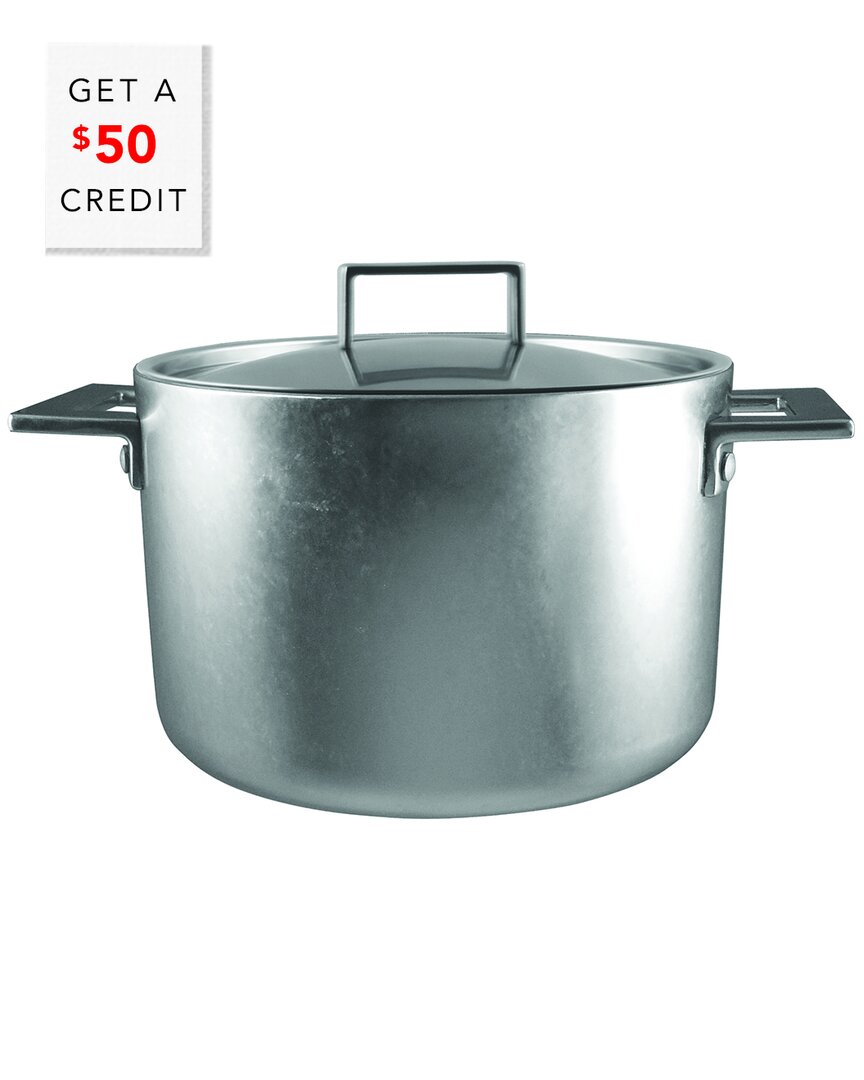 Mepra Attiva Pewter Pot With Lid With $42 Credit