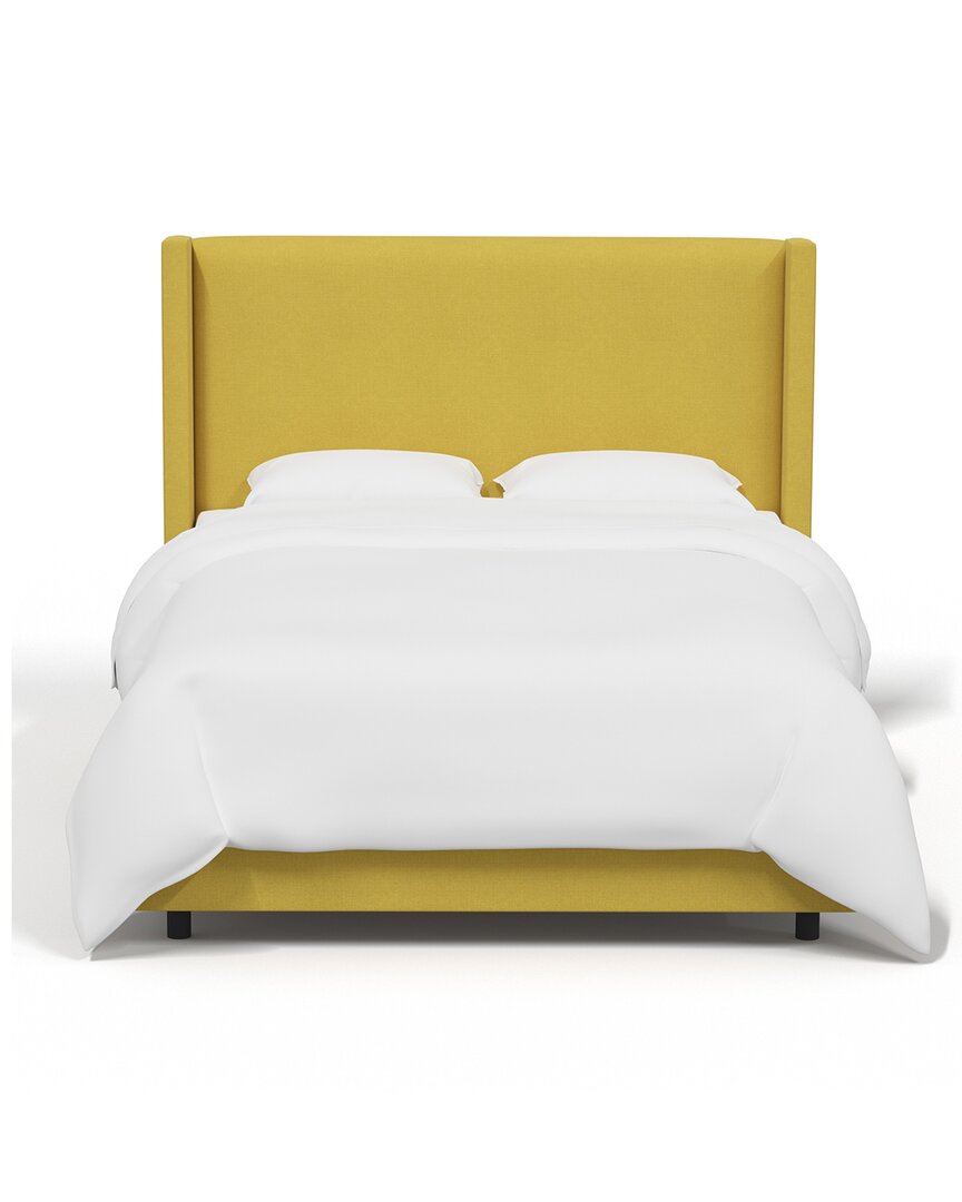 Shop Skyline Furniture Upholstered Bed Linen In Yellow