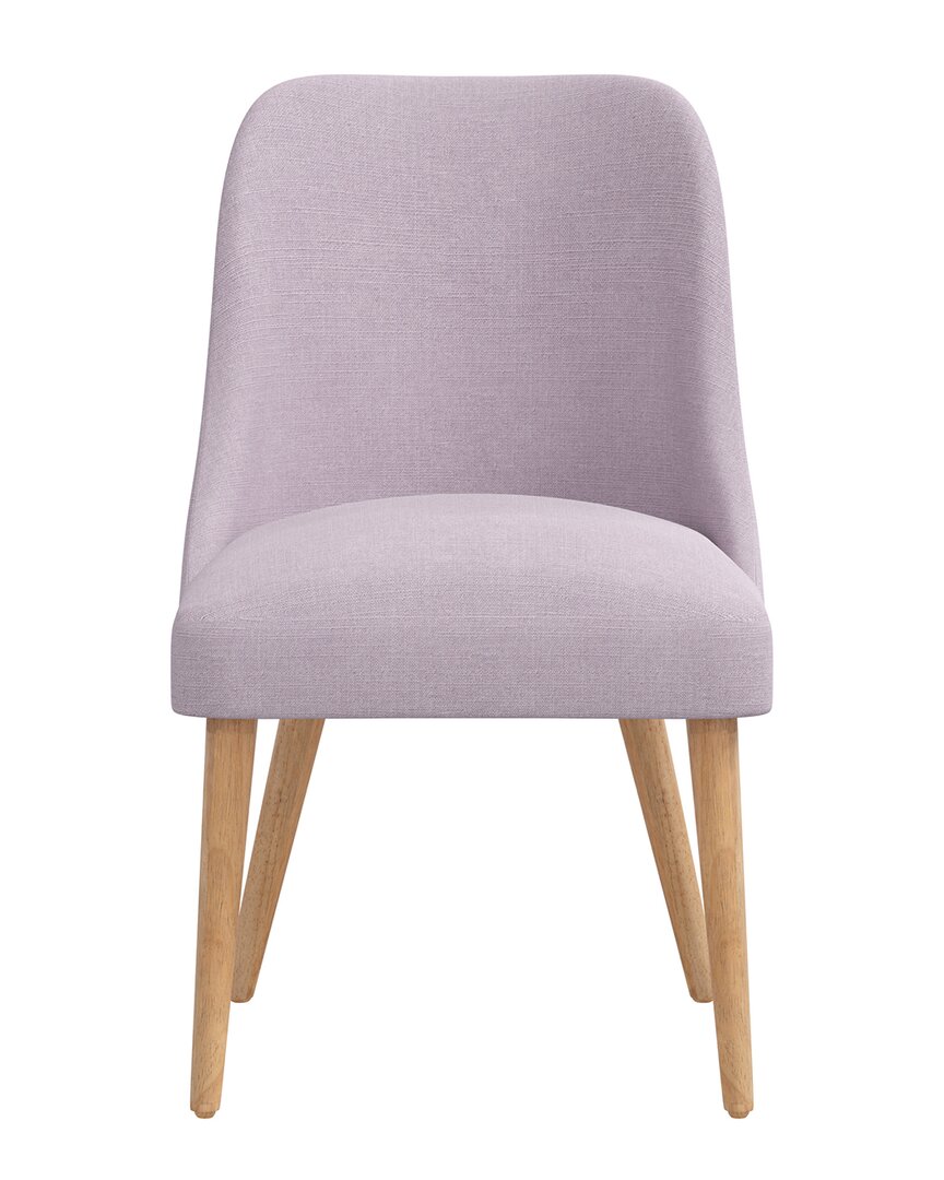 Skyline Furniture Upholstered Dining Chair Linen In Purple