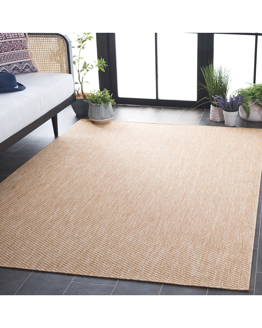 Safavieh Beach House Sandora Power-loomed Indoor/outdoor Rug In Brown