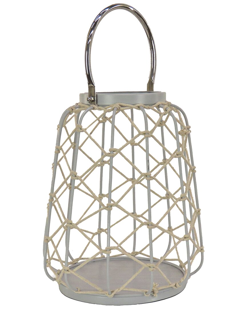 National Tree Company 12in Candle Lantern In Gray