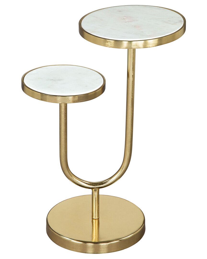 Zuo Modern Marc Side Table In White