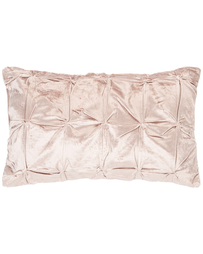 Safavieh Trinz Pillow In Blush